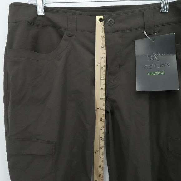 Arcteryx Parapet Pants Womens 14 Brown Outdoor Hiking Stretch Gorpcore‎ - Picture 6 of 13